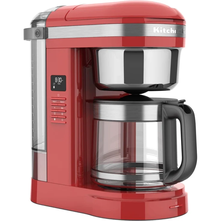KitchenAid 5KCM1209EER Drip-Kaffeemaschine, LCD-Anzeige, OneTouch-Programmierung, Permanentfilter, Empire Red – Bild 1