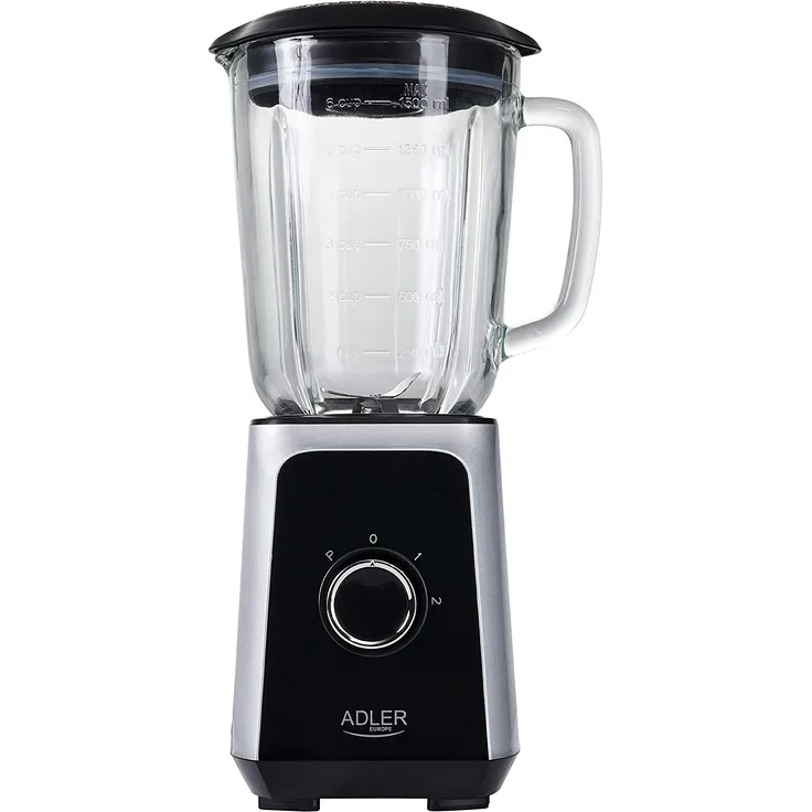 Adler AD 4076 Mischbatterie aus Glas, 1,5 l