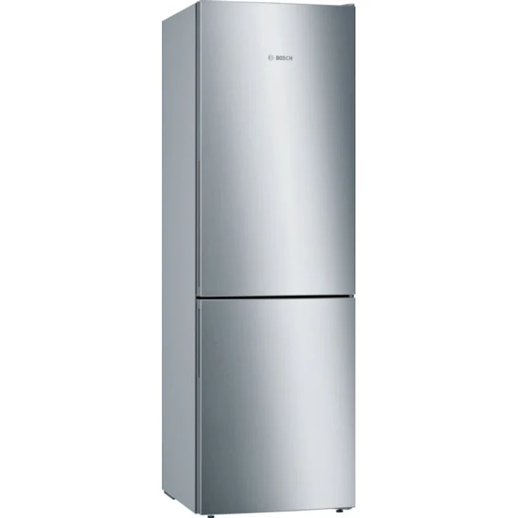 Bosch KGE364LCA Kühl-Gefrierkombination, freistehend, silber, 0-Grad-Zone, Schnellkühlen und -gefrieren, LowFrost, Urlaubsschaltung, Breite 60 cm – Bild 1