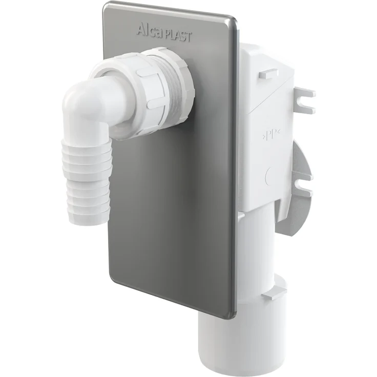 AlcaPlast APS3 Geräte Siphon Unterputz Abwasseranschluss für Waschmaschine, Spülmaschine – Bild 1