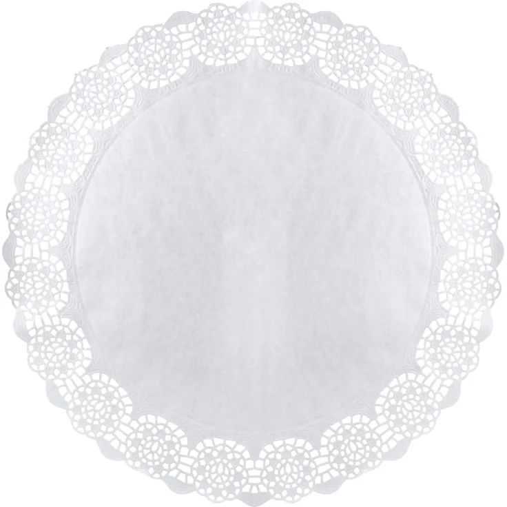 Zenker 15 Tortendeckchen aus Papier, 35 cm in weiß – Bild 3