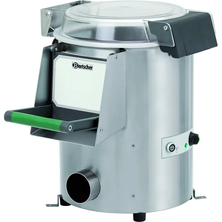 Bartscher Kartoffelschälmaschine 5 kg aus Chrom-Nickelstahl 18-10