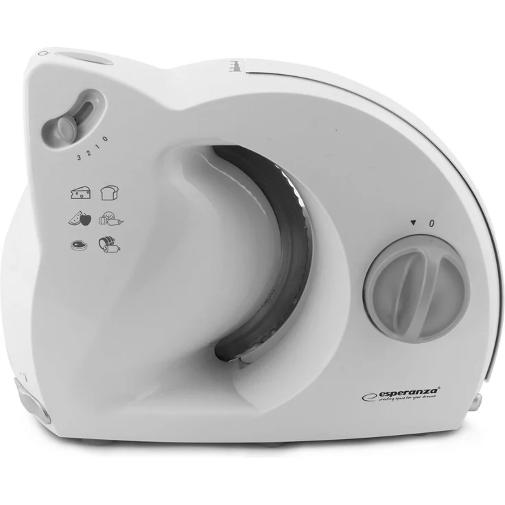 Esperanza Prosciutto EKM017W elektrische Schneidemaschine 150W weiße Farbe – Bild 1