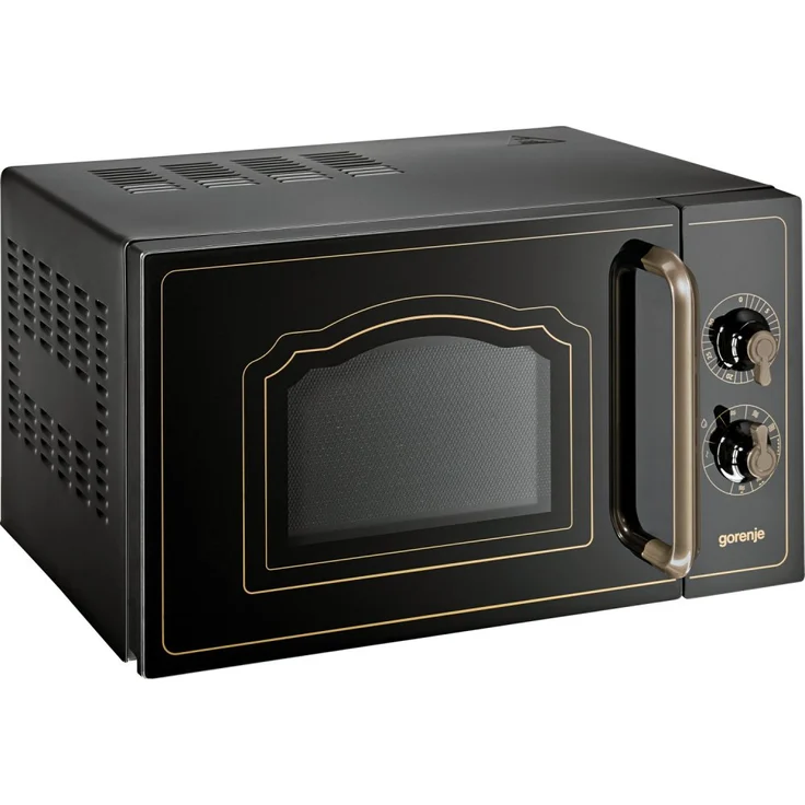 Gorenje MO4250CLB Mikrowelle mit Grill, Standgerät, 20 Liter Garraum, 800 Watt, anthrazit – Bild 1