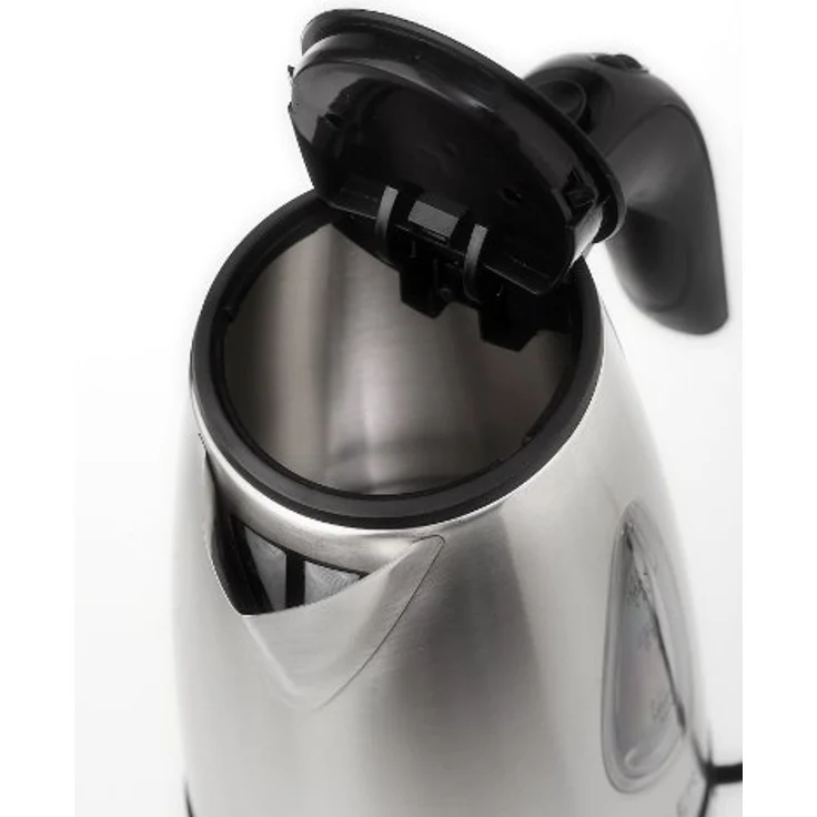 Adler AD 1203 AD1203 Wasserkocher 1630 W, Edelstahl 1 Liter, Silber-Schwarz – Bild 3