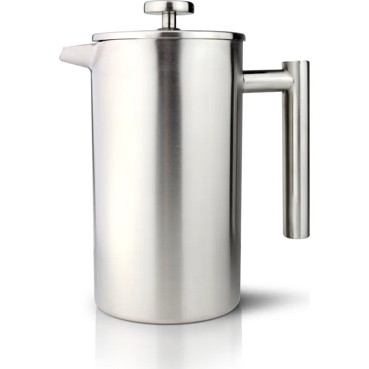 Grunwerg CFD-12S Kaffeebereiter, Edelstahl 18-10, Matt Gebürstet, 1,5 L
