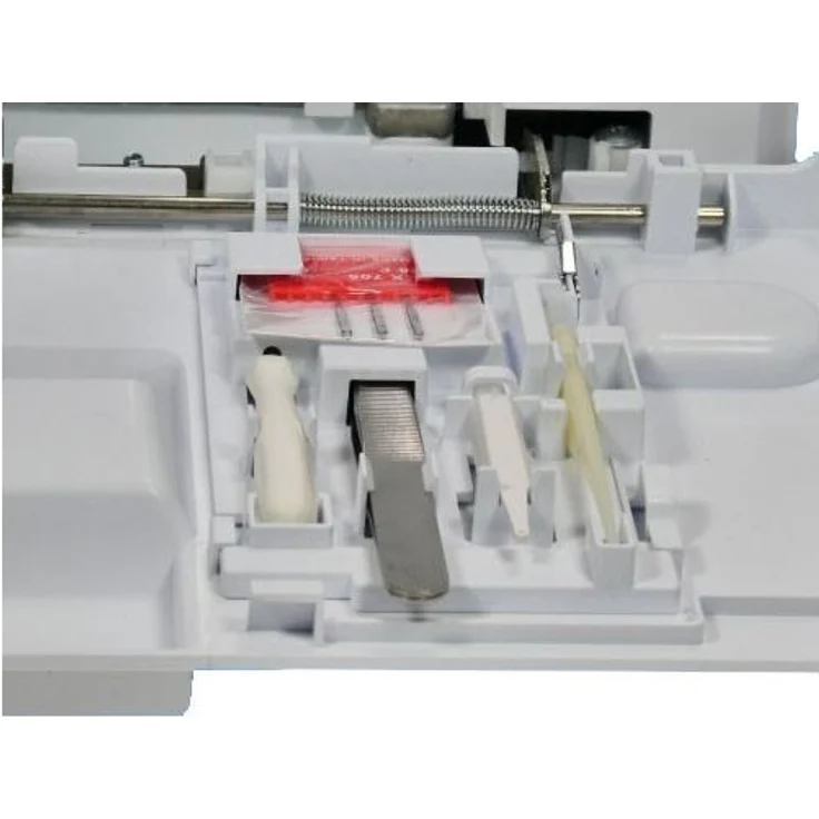 W6 N 656 D Freiarm Overlock-Nähmaschine, weiß – Bild 6