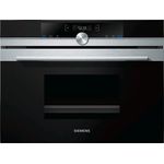 Siemens iQ700 CD634GAS0 Dampfbackofen, Einbaugerät, Dampfgaren-Funktion, TFT-Display, cookControl Plus für vollautomatisches Braten, Backofentür mit softMove, Halogen-Innenbeleuchtung, edelstahl