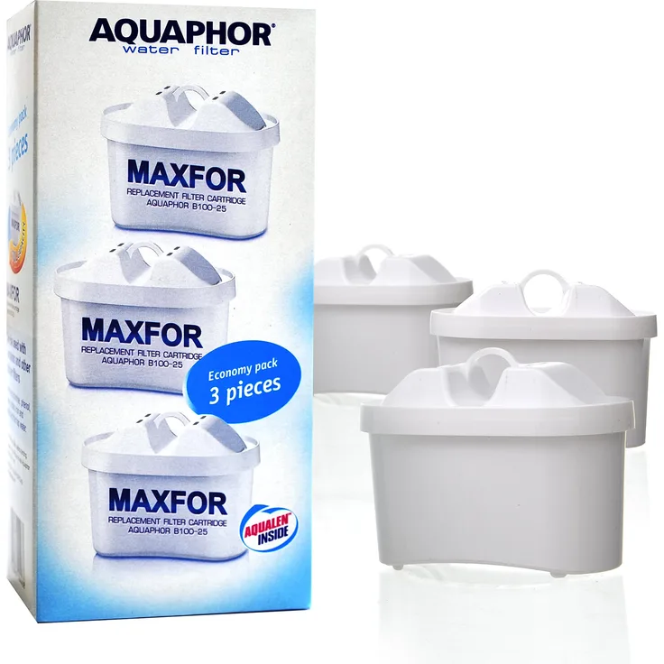 Aquaphor 4744131010335 Kartusche B100-25 Maxfor, 3-Pack