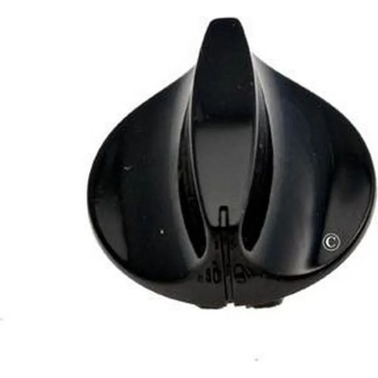 Ersatzteil - Schaltknopf schwarz - - DE DIETRICH, THERMOR - 58547