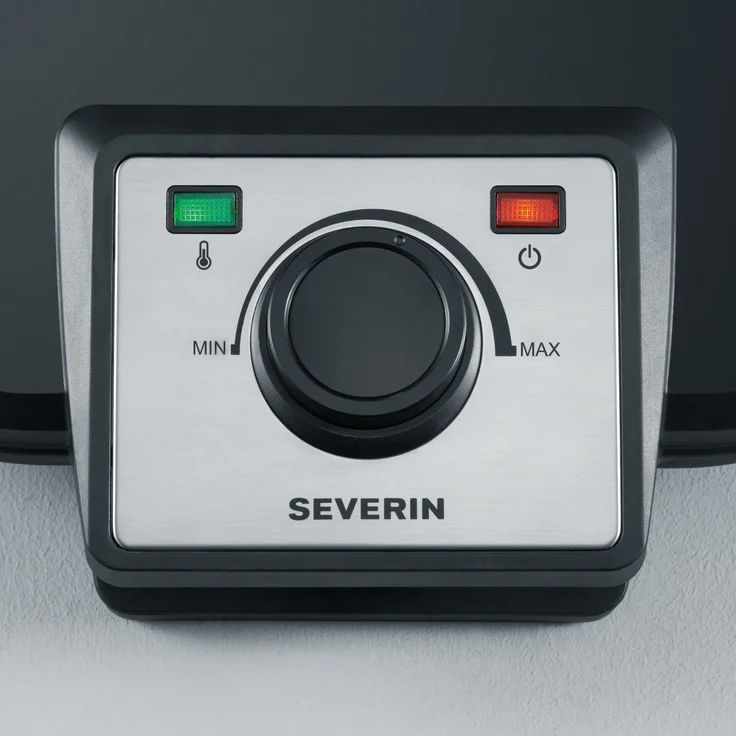 SEVERIN WA 2106 Doppel-Waffelautomat 1.200 W, Doppelwaffelplatte schwarz – Bild 4