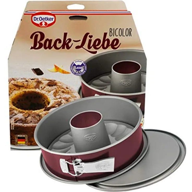 Dr. Oetker Backofen-Springform, Durchmesser 26 cm, Stahlblech