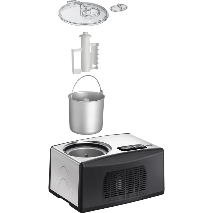 UNOLD Eismaschine Cortina, mit Kompressor, 1,5 Liter Eiscreme, 48806 – Bild 3