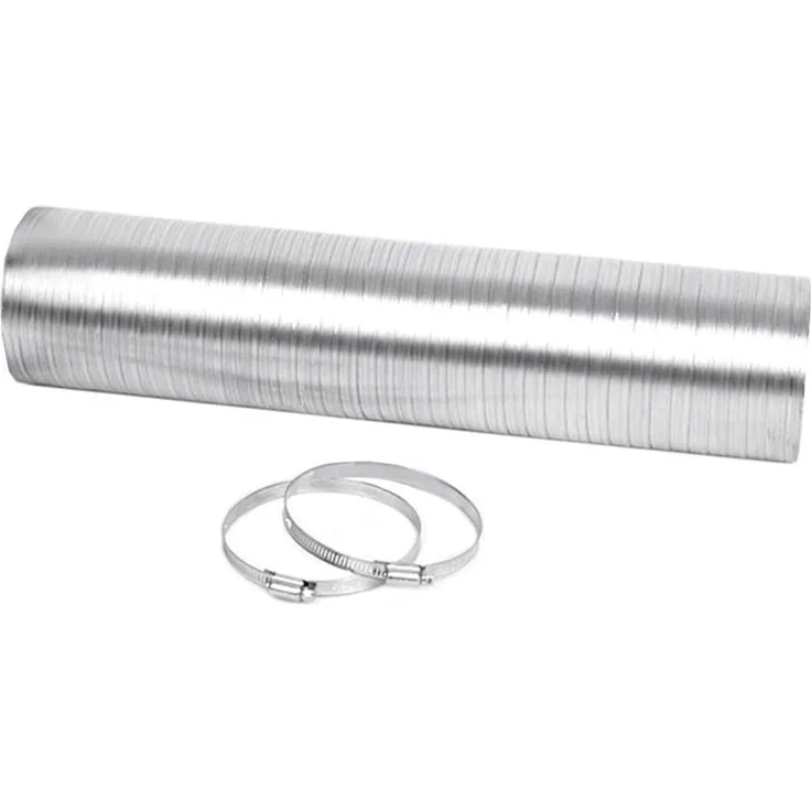 AEG FLEX150AEG, Dunstabzugshauben-Luftschlauch, Länge bis 120 cm, Aluminium