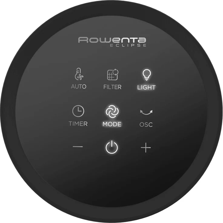 Rowenta Eclipse 2-in-1 Luftreiniger und Ventilator, 12 Stufen, Timer, verzögerte Startfunktion, Fernbedienung, anthrazit (QU5030F0) – Bild 12