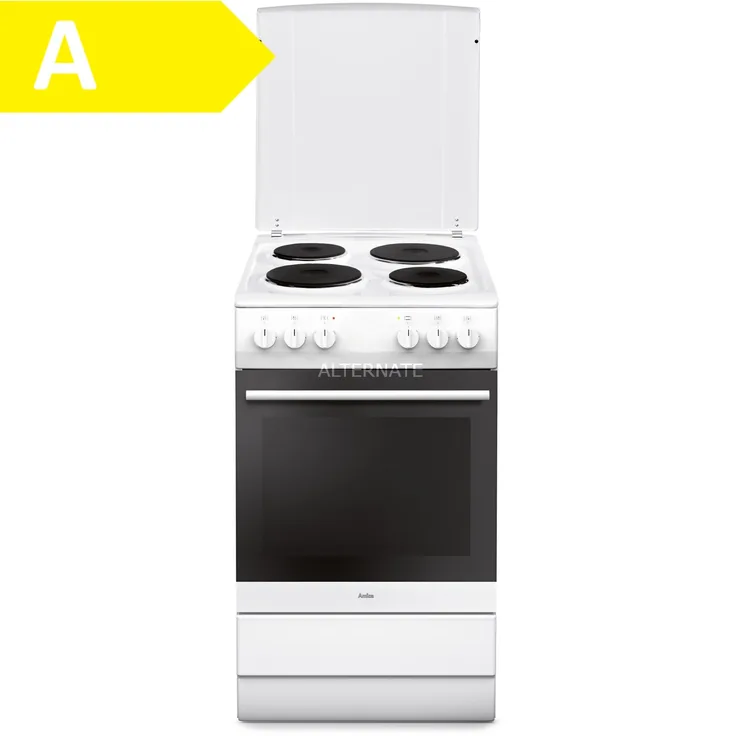 Amica SHE 11511 -1 W Herdset, weiß, 50 cm