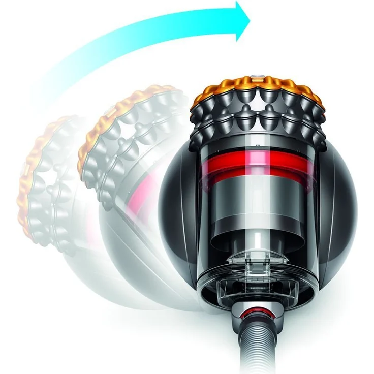 Dyson Big Ball Multi Floor 2 (222381-01) beutelloser Bodenstaubsauger, Zyklon-Technologie, mit HEPA-Filter – Bild 4