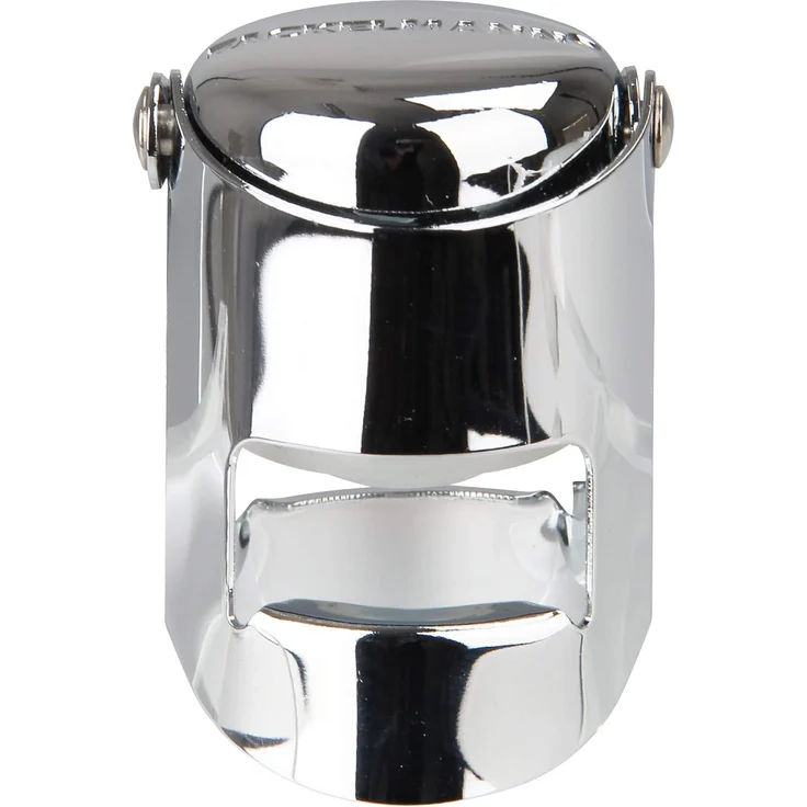 FACKELMANN Sektverschluss, Stahl, Silber, 3,5 x 3,5 x 5,5 cm – Bild 1