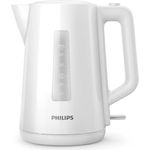 Philips HD9318-00 Wasserkocher Serie 3000, 1,7l, Federdeckel, LED-Anzeige, weiß
