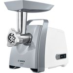 Bosch MFW45020 Fleischwolf ProPower 500 W (Blocking Power 1600 W, Größe 5, Mengenverarbeitung bis zu 2.7 kg-Min) weiß 