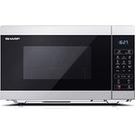 Sharp YC-MG51ES Mikrowelle mit Grill, Standgerät, 900 Watt, 25 Liter Garraum, 11 Leistungsstufen, ECO-Timer-Funktion, Kindersicherung, Inkl. Drehteller, Displaysteuerung