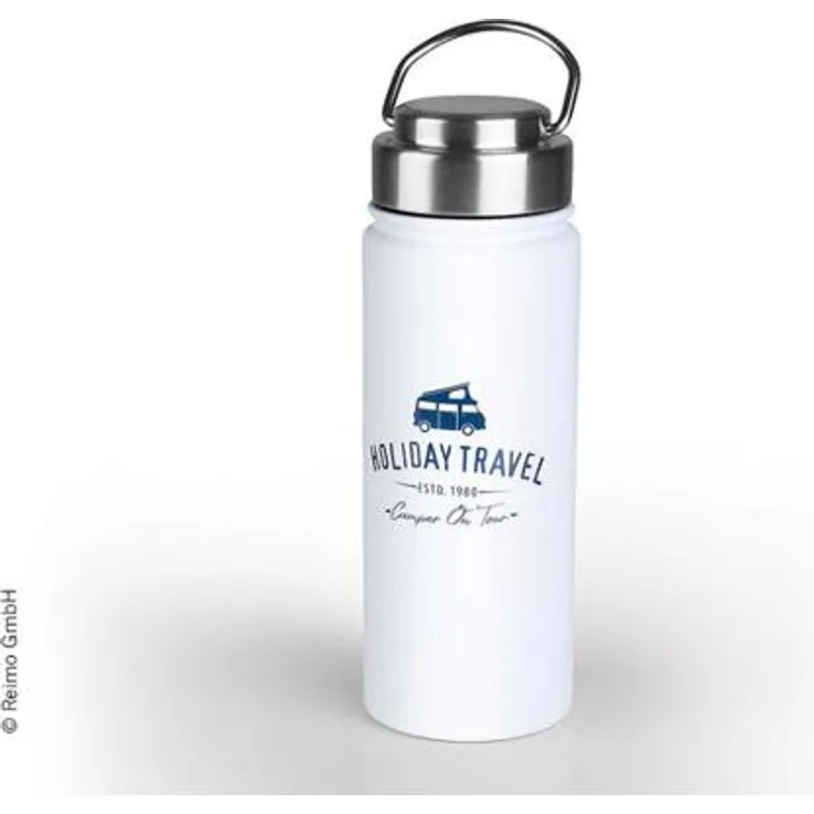 Holiday Travel Edelstahl, Vacuumflasche, 500 ml, weiß