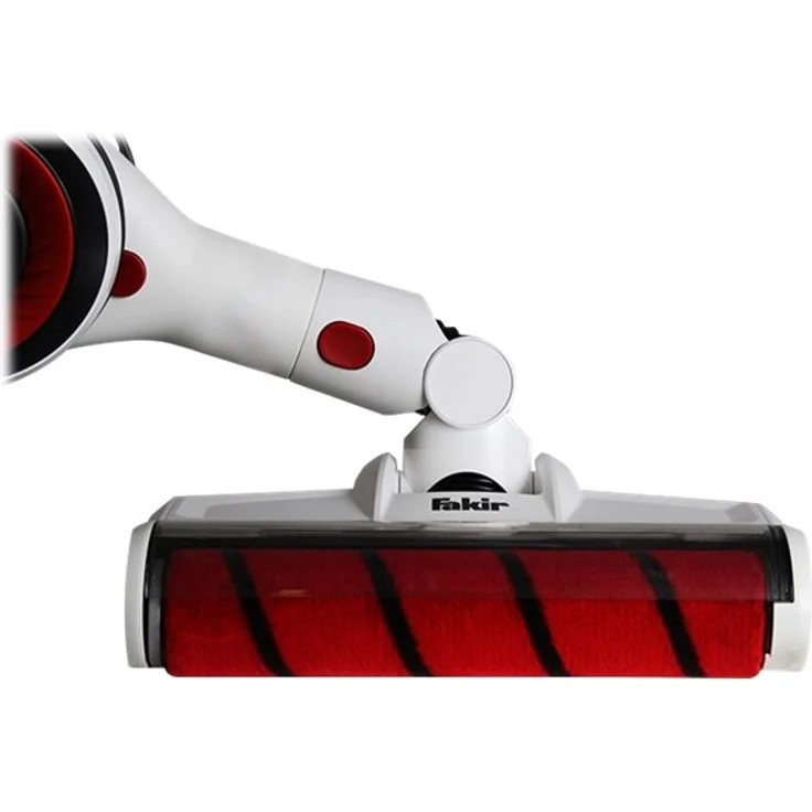 Fakir Starky HSA 700 Handstaubsauger, 35 min Akkubetrieb, Zyklon-Technologie, EPA-Filter, weiß-rot – Bild 4