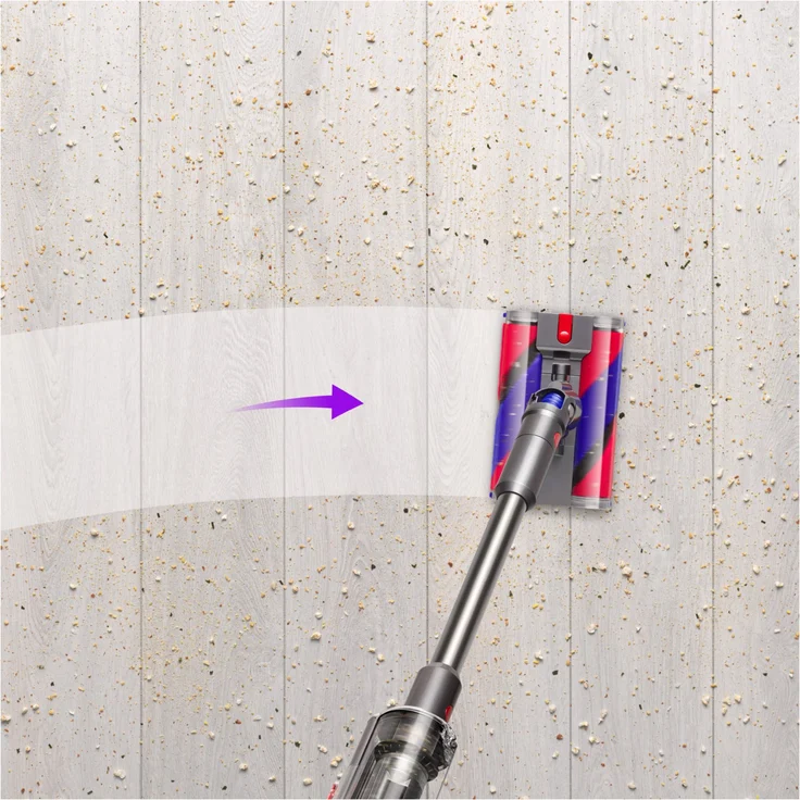 Dyson Omni-glide Handstaubsauger, 20 min Akkubetrieb, Click-in-Akku, lila-nickel – Bild 6