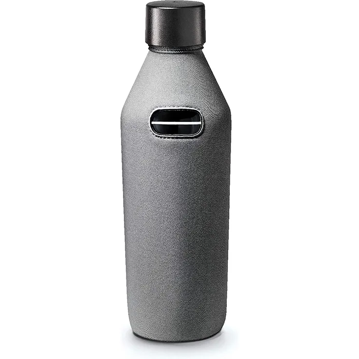 mySodapop Joy Glaskaraffe inkl. Bottle Shirt 800ml Glatt, für mySodapop Joy Fashion und Joy Prestige