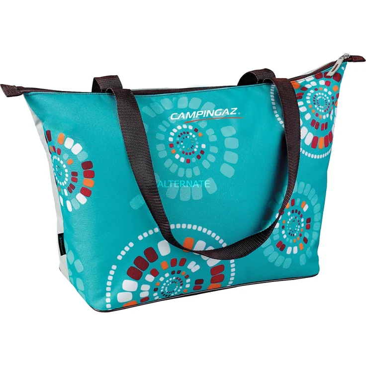 Campingaz Kühltasche Ethnic MiniMaxi 15L, Isoliertasche mit Schulterriemen, kühlt bis zu 10 Std, faltbare Isotasche zum Einkaufen, Camping oder als Picknicktasche – Bild 1