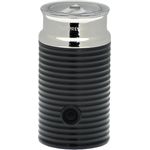 Nespresso Aeroccino 3 Milchaufschäumer, elektrisch, 490W, für 250 ml Milch, 120ml Milchschaum, Edelstahl, schwarz