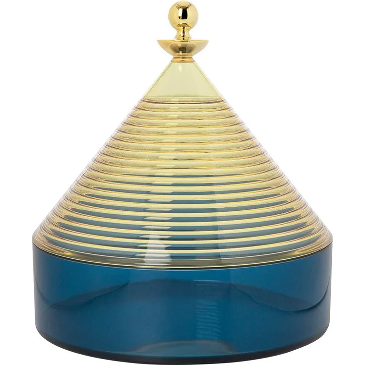 Kartell Trullo Aufbewahrungsbehälter gelb - blau