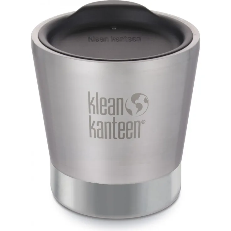 Klean Kanteen Edelstahlbecher 237 ml Tumbler Becher, Silber