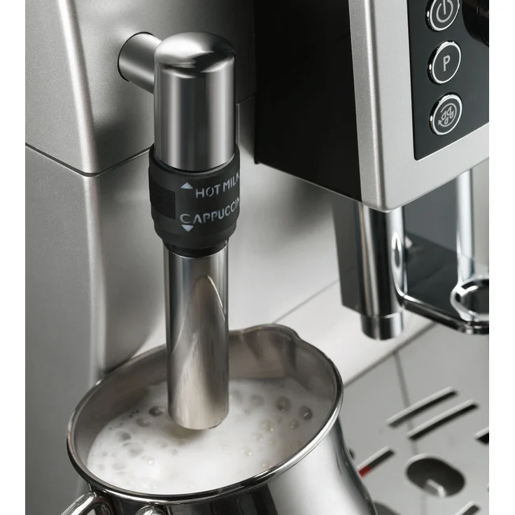 De'Longhi ECAM 23.420.SB Kaffeevollautomat mit Milchaufschäumdüse für Cappuccino und integriertem Mahlwerk, Espresso Direktwahltaste und Digitaldisplay mit Klartext, 2-Tassen-Funktion, 1,8 Liter Wassertank, silber-schwarz  - Preisvergleich – Bild 7