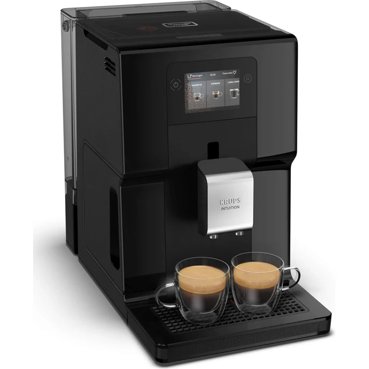 Krups Intuition Preference Kaffeevollautomat Mahlwerk Körnung Espresso Cappuccino Espresso Farbtouchscreen 11 voreingestellte Rezepte EA873810 – Bild 1