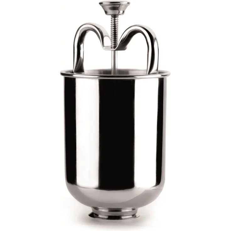 Ibili 734200 Gebäckpistole für Fettgebackenes, Edelstahl