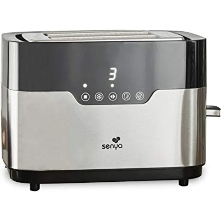 Senya SYBF-T022 Smart Toaster, 850, Stainless Steel, edelstahl