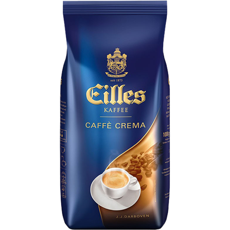 Eilles Gourmet Café Caffè Crema, 1000g, ganze Bohne