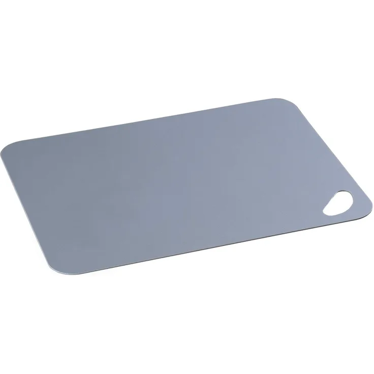 Kesper 30546 Schneidunterlage aus Peva-Kunststoff, Maße - 38 x 29 x 0.2 cm, grau