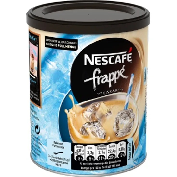 Nescafe frappe Eiskaffee Mischung in der Dose 275g 4er Pack