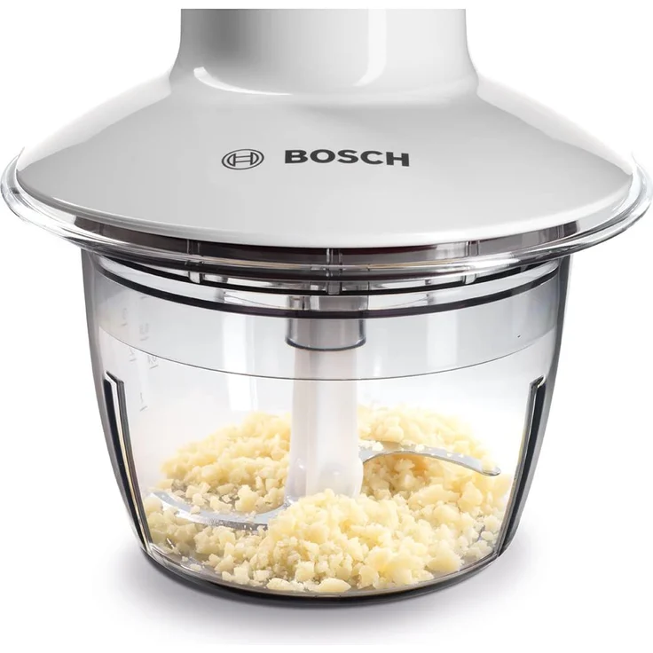 Bosch MMR08A1 U Universalzerkleinerer, 400 Watt, 0,8 L Fassungsvermögen, Kunststoff, spülmaschinenfest, weiß – Bild 3