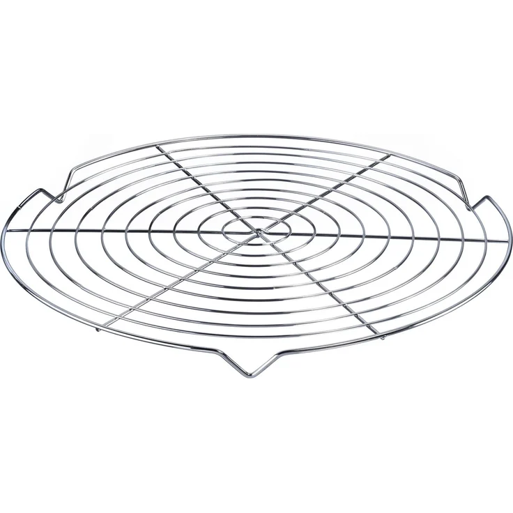 Westmark Kuchenauskühler-Kuchengitter, Rund, Ø 31,7 cm, Stahl, Verchromt, Silber, 31442270