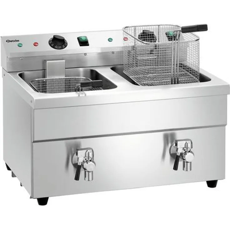 Bartscher Induktions-Fritteuse 2 x 8 Liter - 162914