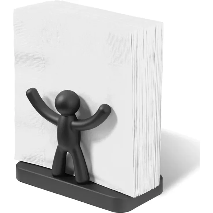 Umbra Serviettenhalter Buddy schwarz