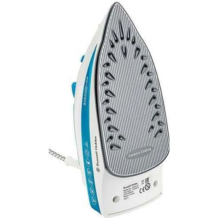 Russell Hobbs Dampfbügeleisen Supreme Steam Pro (2600 Watt, 140 g-min Extra-Dampfstoß, Keramik-Bügelsohle, Selbstreinigungs- & Sprühwasserfunktion, Tropfstopp, Vertikaldampf), Bügeleisen 20562-56 – Bild 2