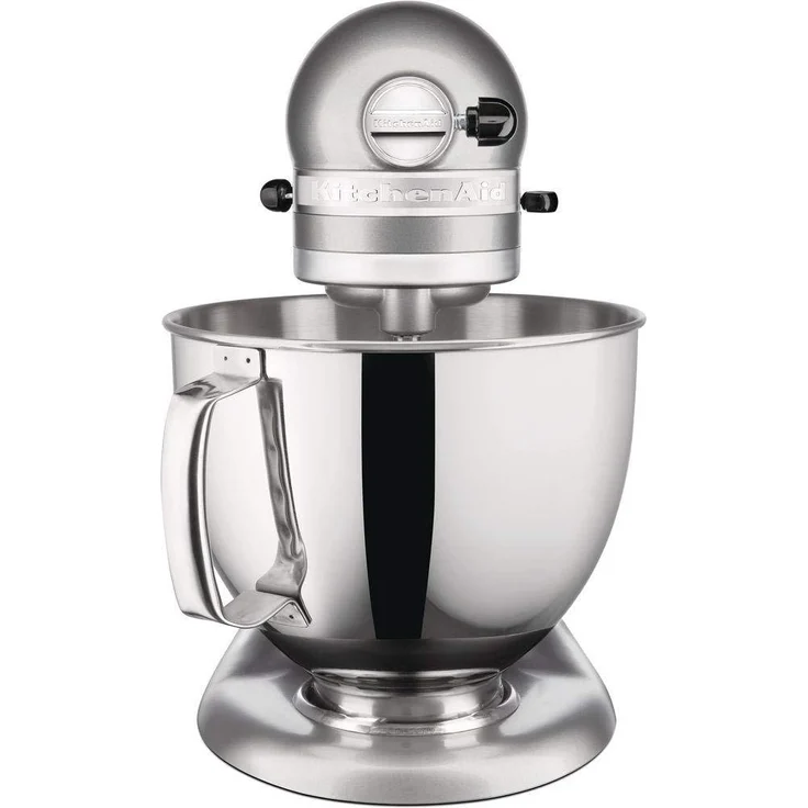 KitchenAid Artisan 5KSM175PSECU Küchenmaschine mit Direktantrieb, 300W, 4,8L Edelstahlschüssel, kontursilber, Serie: 5KSM175PS – Bild 3