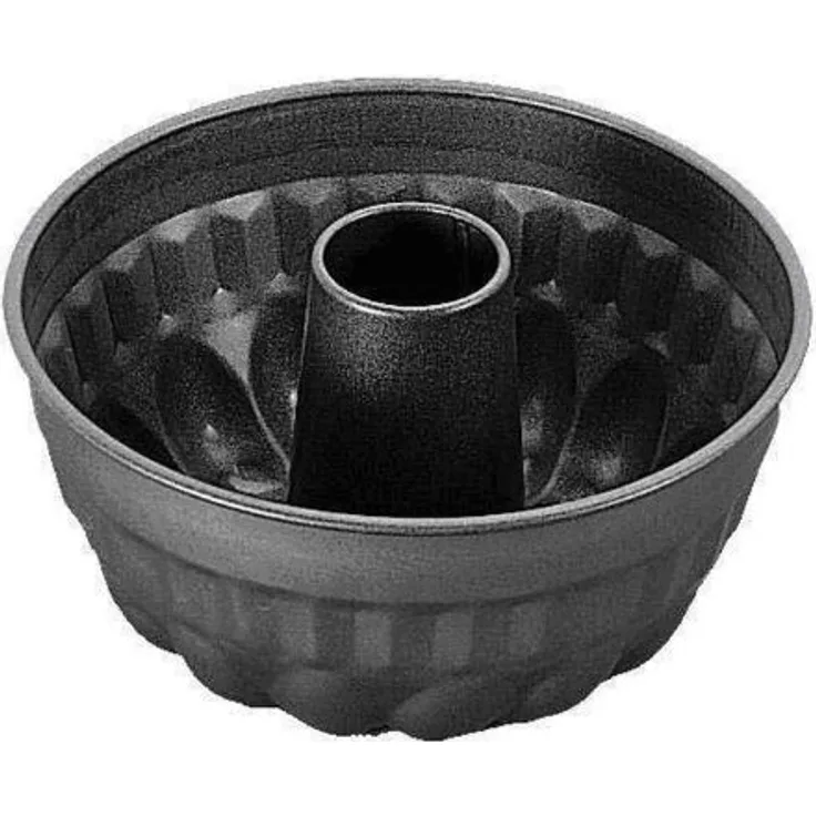 BALLARINI mit Patisserie Puddingform Membran, Aluminium, schwarz, Durchmesser 23 cm
