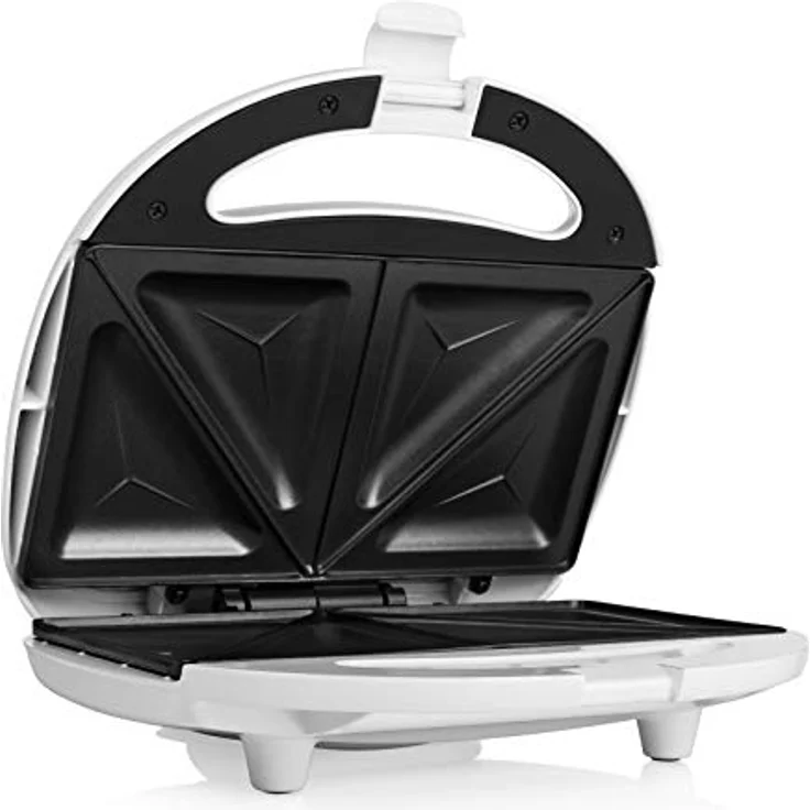 Tristar Sandwich-Maker mit Antihaftbeschichtung, 750 Watt, für 2 Sandwichtoasts pro Vorgang, SA-3052, weiß – Bild 1