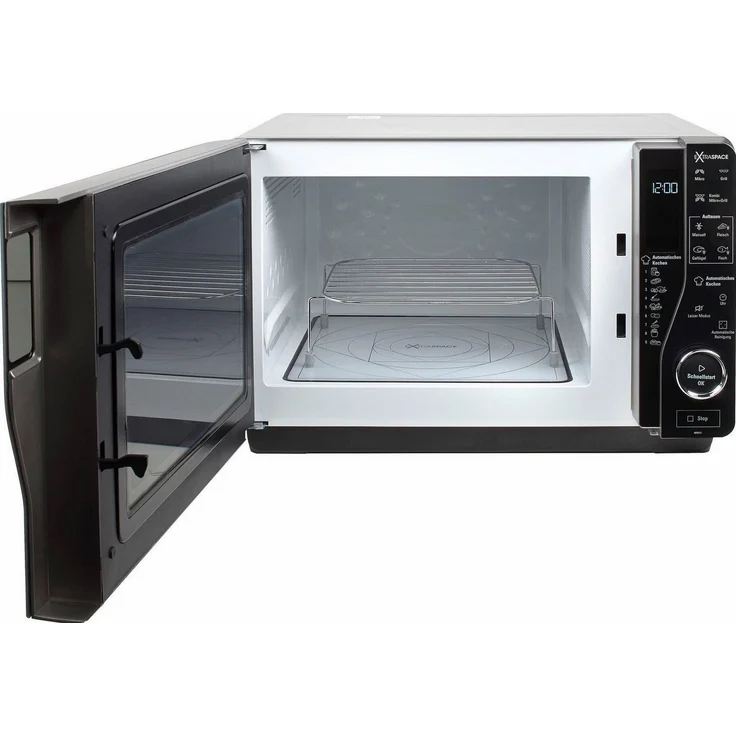 Bauknecht ExtraSpace MW 421 SL Mikrowelle mit Grill, Standgerät, Maximale Flexibilität, Ohne Drehteller, 800 Watt, 25 Liter Garraum, Grill 1000 Watt, AutoClean, Schmelz- und Schnellauftau-Funktion – Bild 3