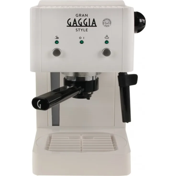 Gaggia RI8423-21 Gran Style Kaffeemaschine, weiß